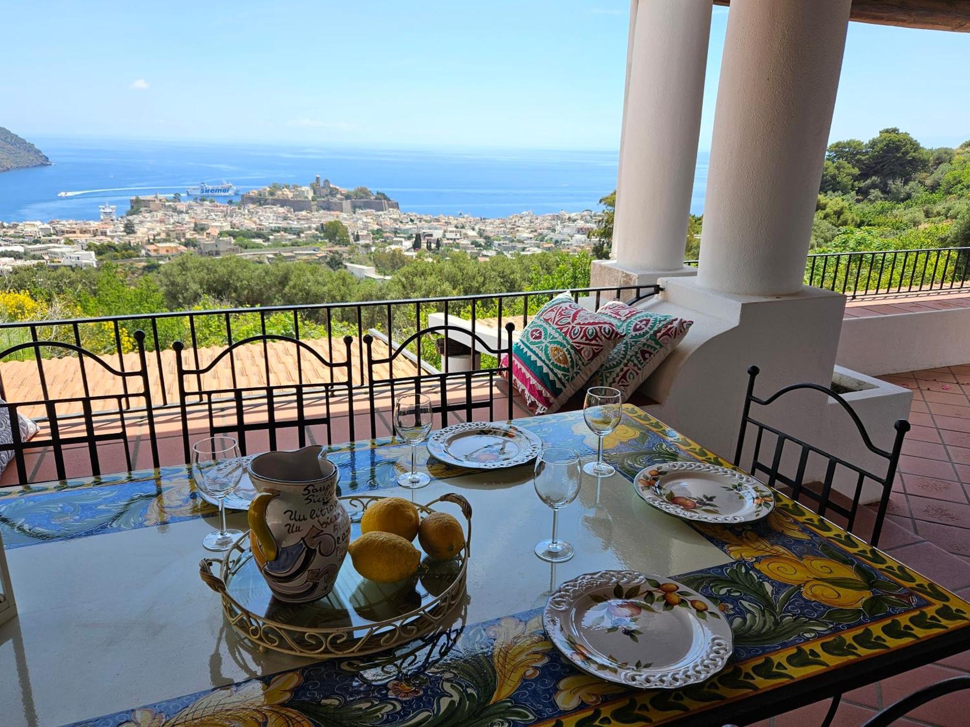 Villa Belvedere Lipari  Exterior photo